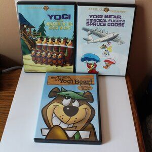 Yogi Bear Lot of 3 DVD Archive Collection